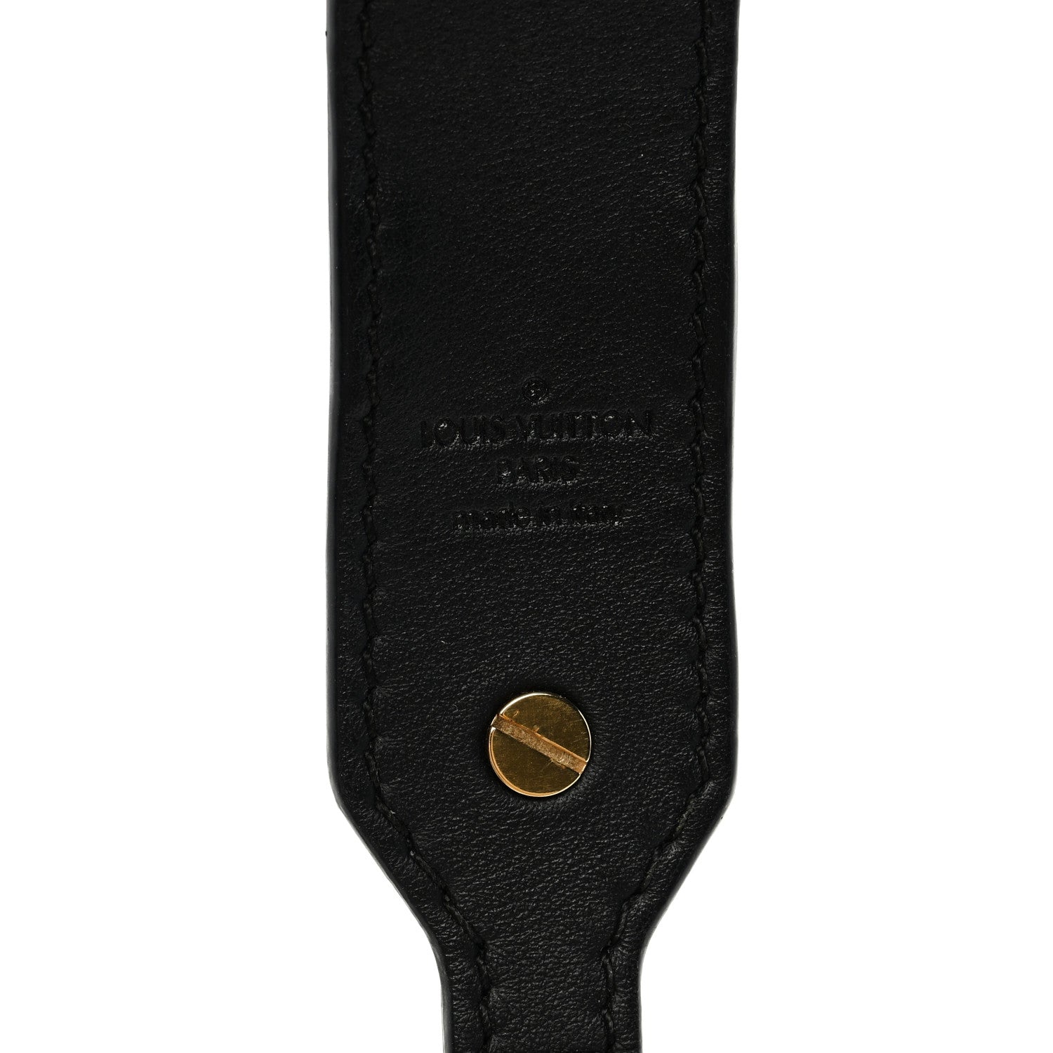 Louis Vuitton Monogram Bandouliere Shoulder Strap XL Black 3 of 4