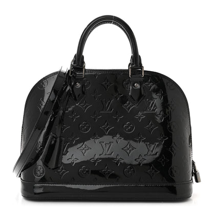 Louis Vuitton Vernis Alma PM Noir Magnetique 1 of 12