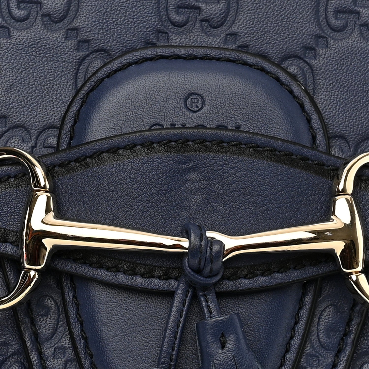 Gucci Guccissima Medium Emily Hobo Blue 11 of 11