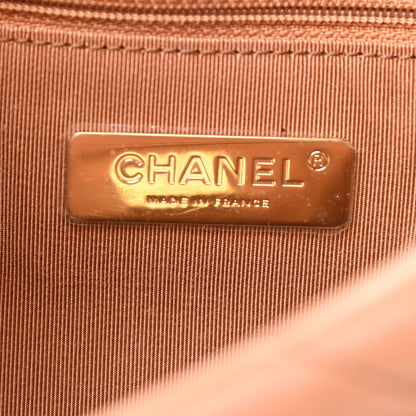 Chanel Lambskin Quilted Medium Chanel 19 Flap Brown 6 of 9