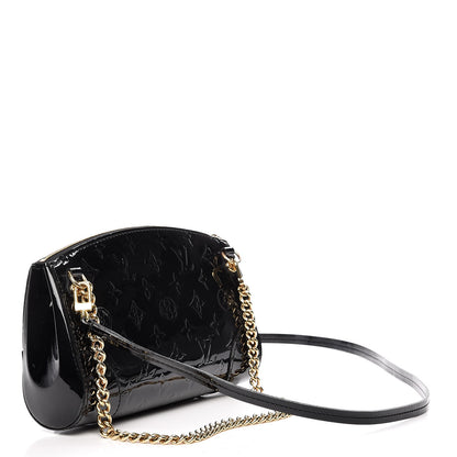 Louis Vuitton Vernis Santa Monica Clutch Noir Magnetique 3 of 6