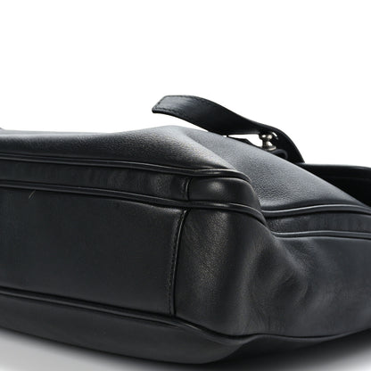 Salvatore Ferragamo Calfskin Briefcase Black 9 of 9