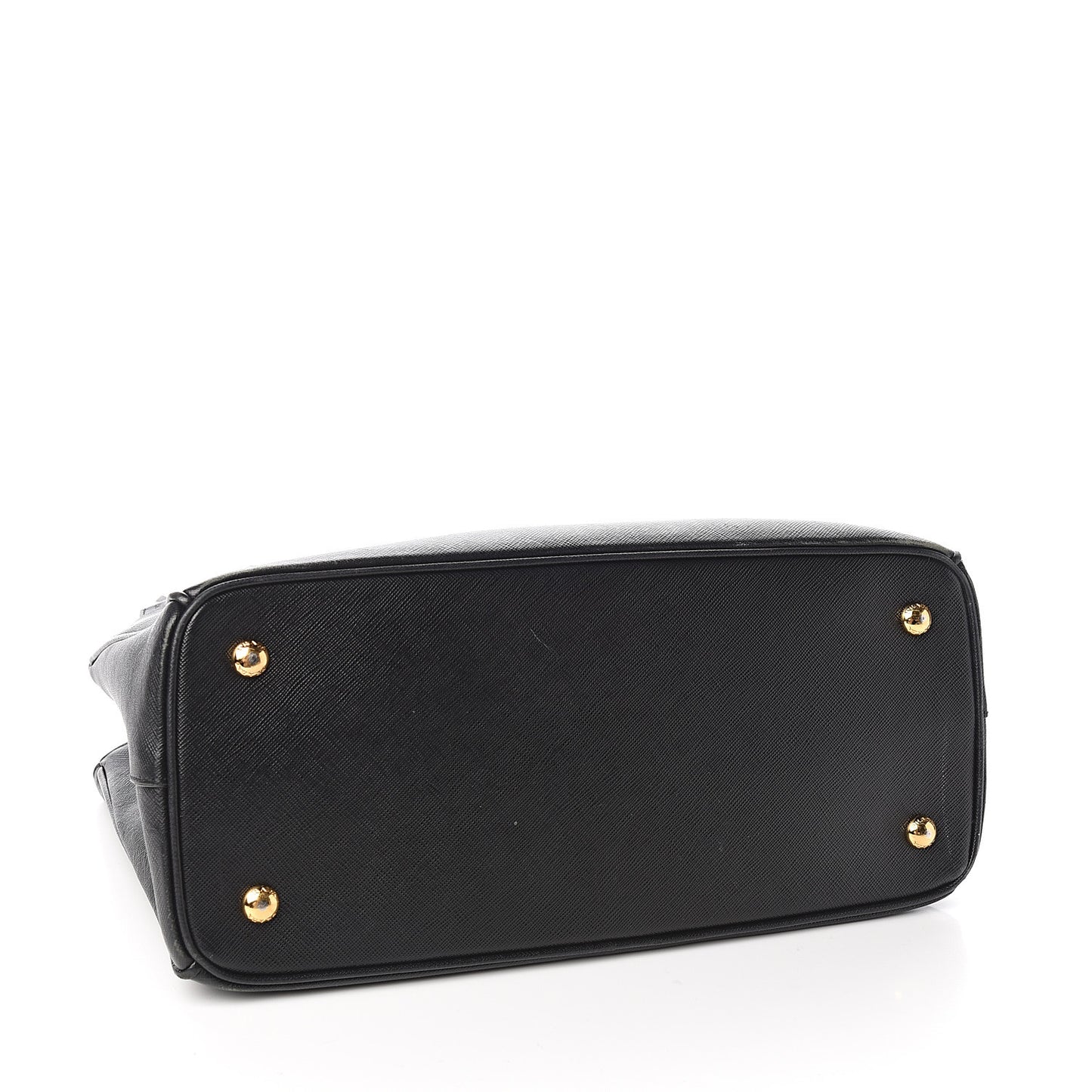Saffiano Lux Medium Tote Black
