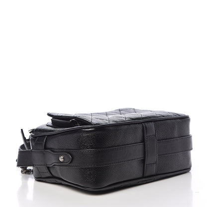 Chanel Caviar Quilted Medium Business Trip Camera Bag Black 4 of 13
