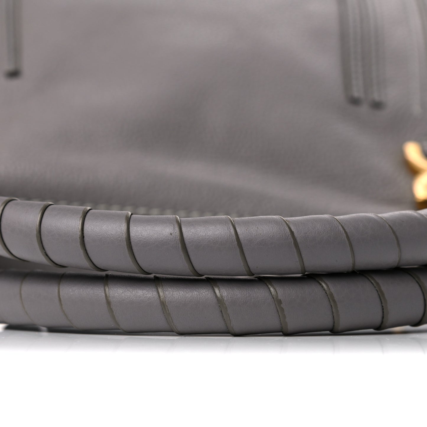 Calfskin Medium Marcie Satchel Cashmere Grey