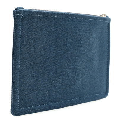 Hermes Toile Small Flat H Natte Case Bleu Abysse 3 of 6