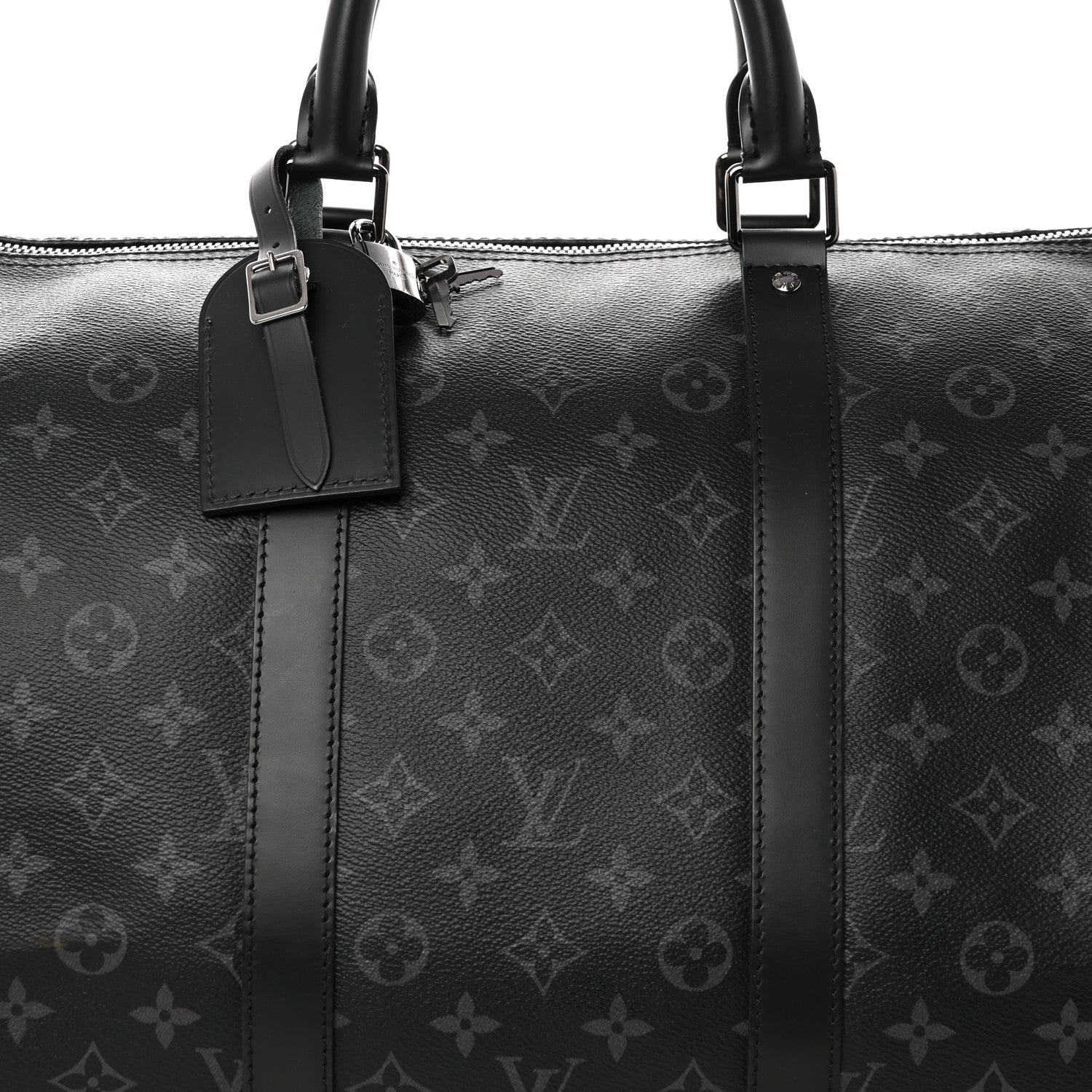 Louis Vuitton Monogram Eclipse Keepall Bandouliere 55 6 of 8