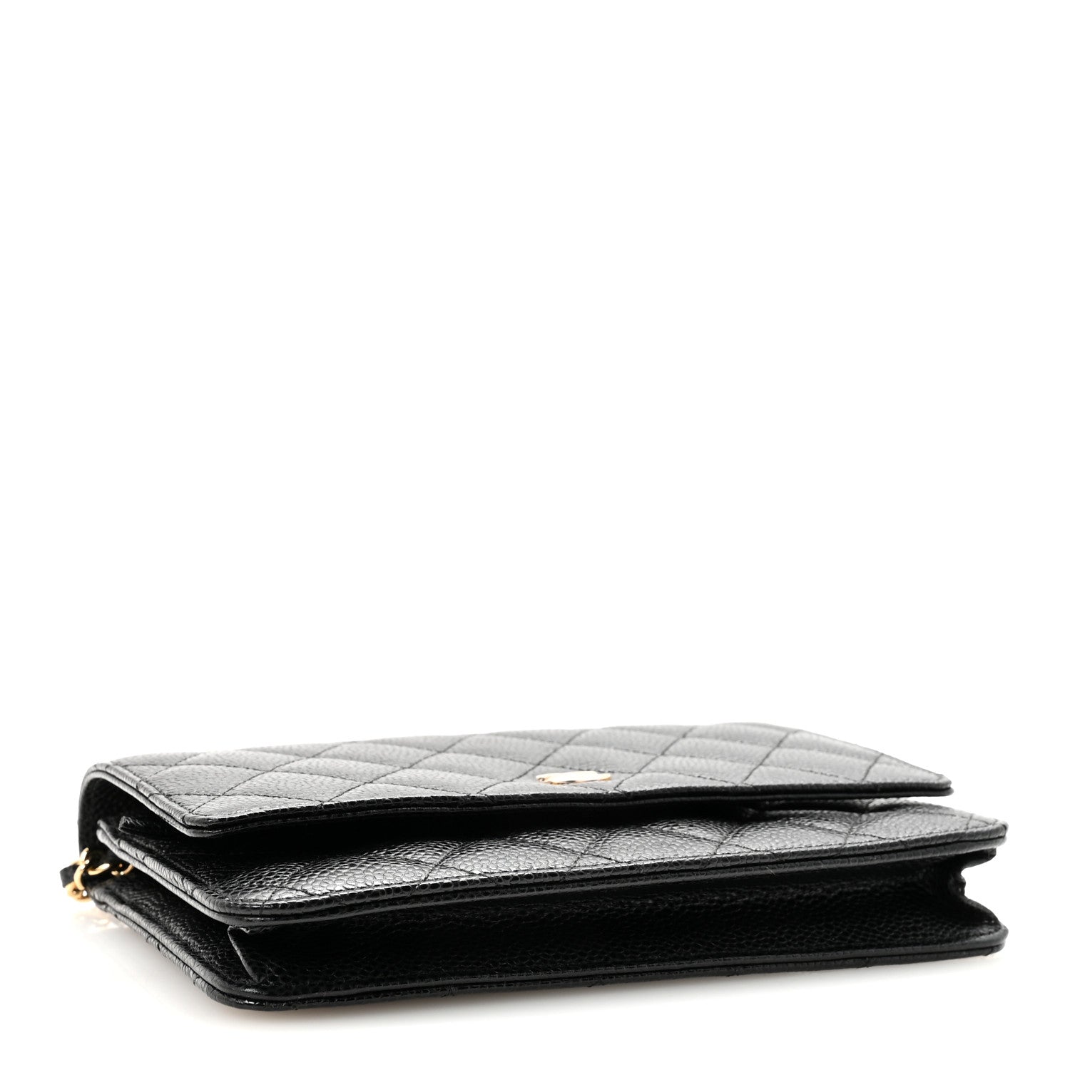 Chanel Caviar Quilted Wallet on Chain WOC Black 4 of 12