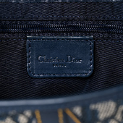 Christian Dior Monogram Saddle Bag Blue 6 of 18