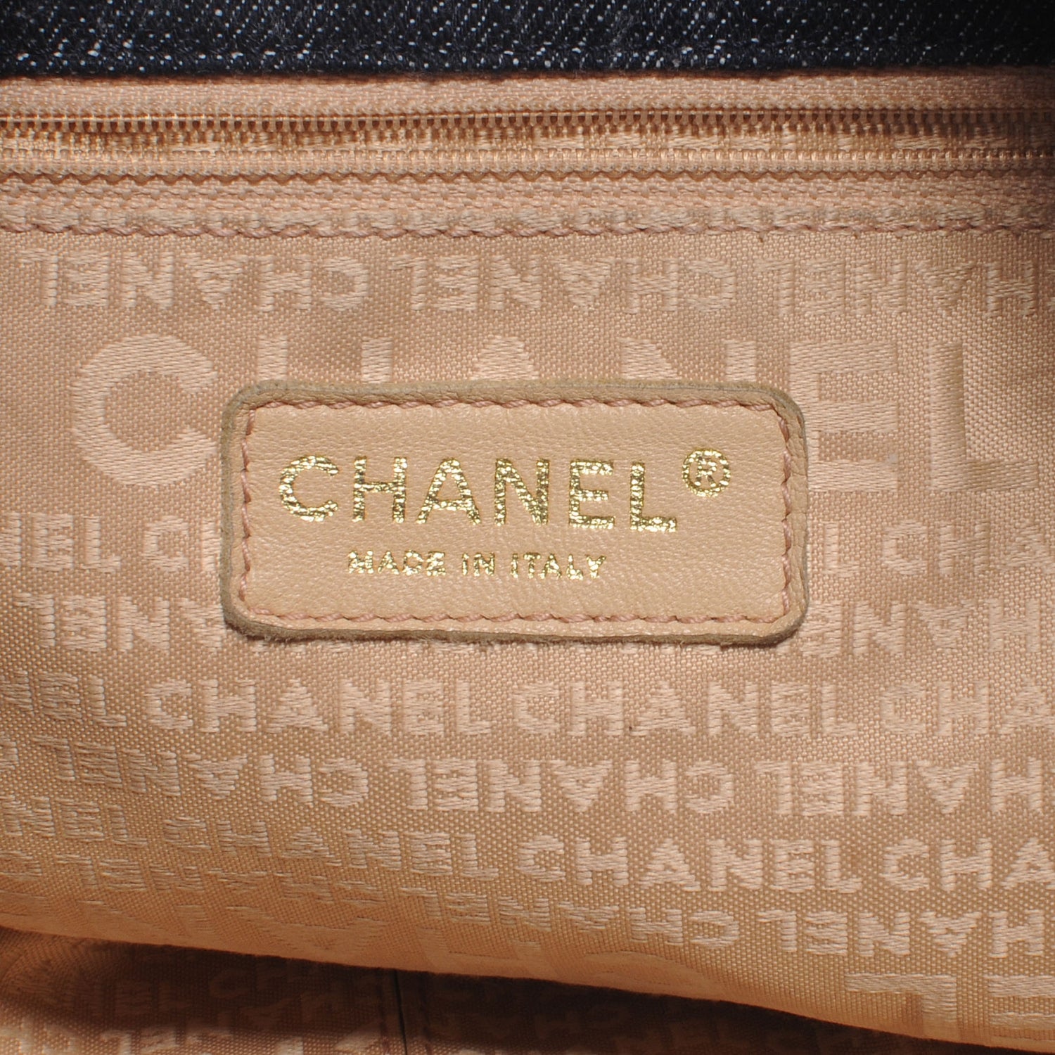 Chanel Denim XL Coco Cabas Tote 5 of 6