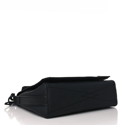 Louis Vuitton Calfskin Aerogram Messenger Black 4 of 8