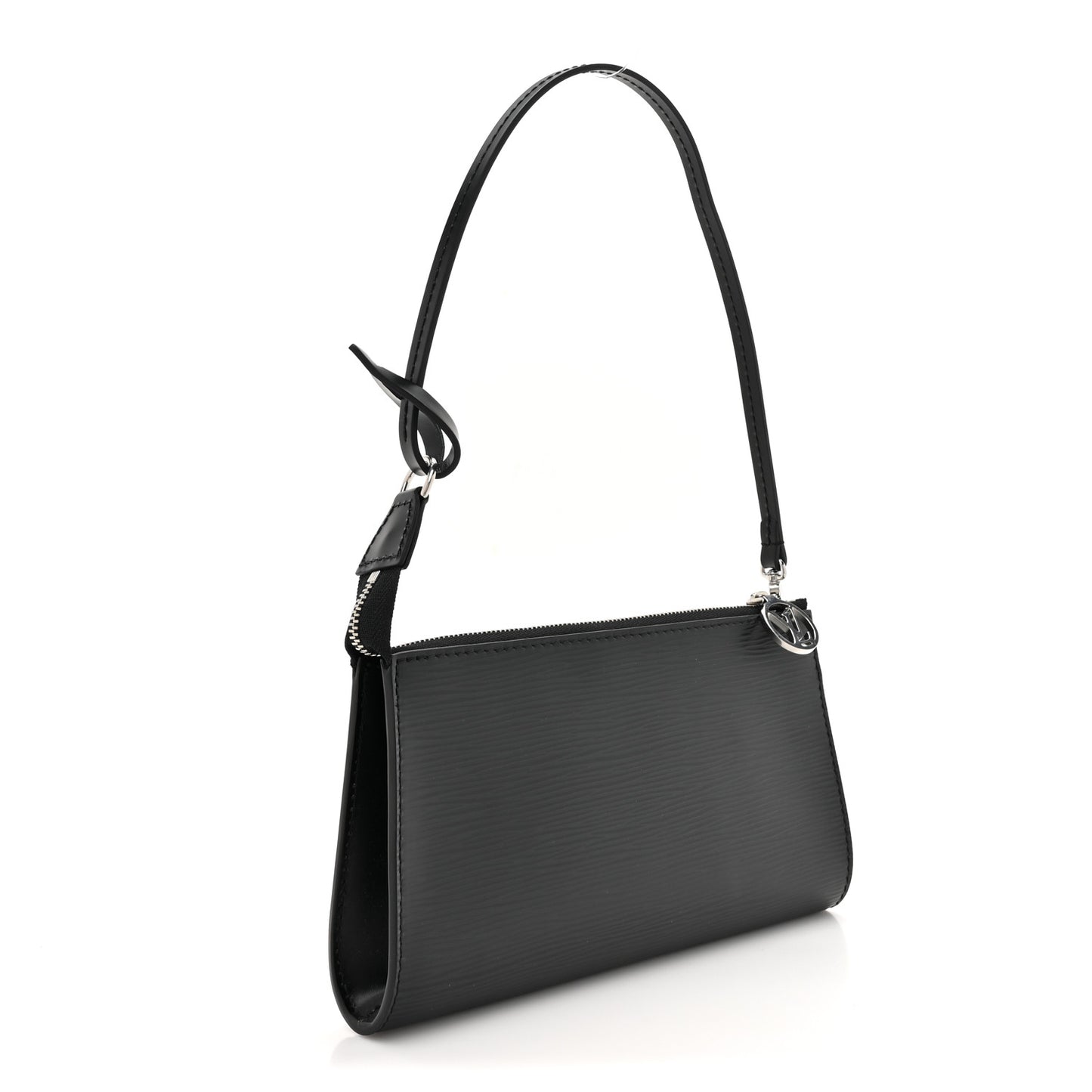 Epi LV Circle Pochette Accessories Black