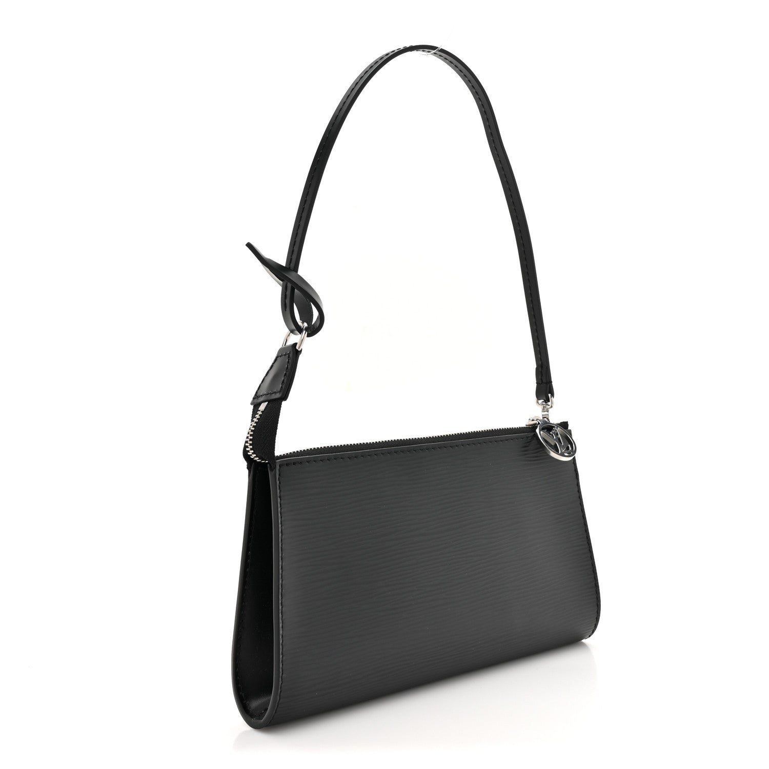 Louis Vuitton Epi LV Circle Pochette Accessories Black 3 of 9