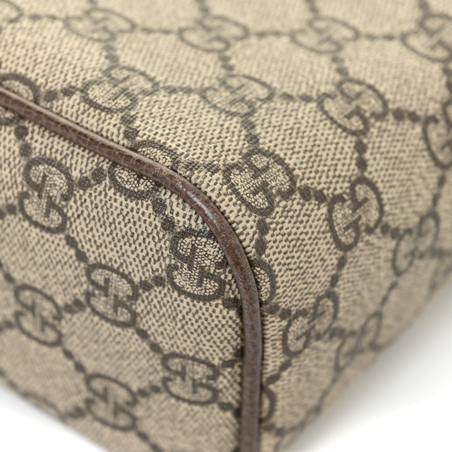 Gucci GG Supreme Monogram Web Small Ophidia Shoulder Bag Brown 13 of 13