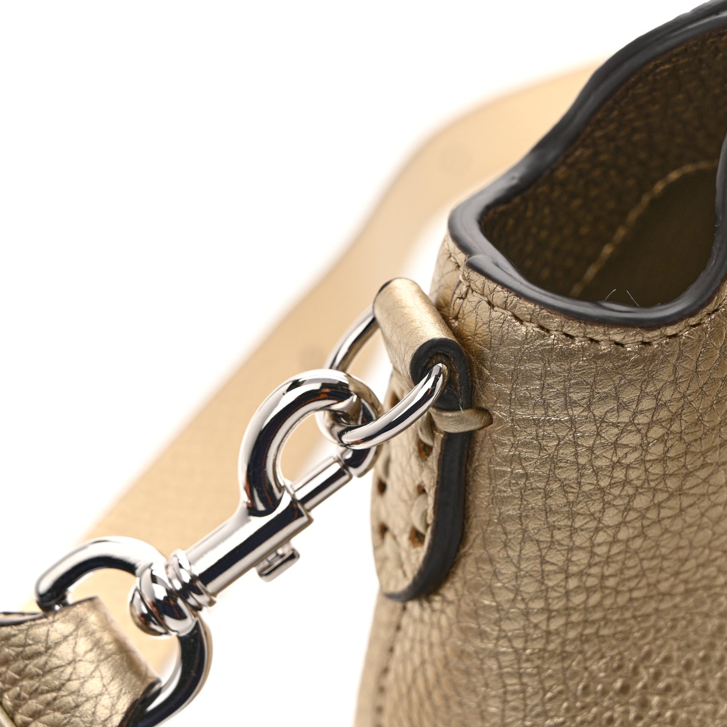 Cuoio Romano Selleria Medium By The Way Boston Bag Gold