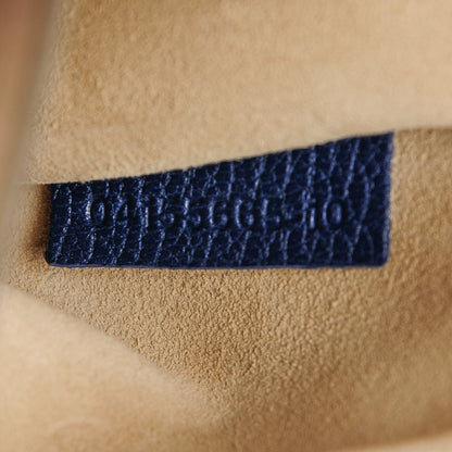Chloe Grained Lambskin Drew Shoulder Bag Royal Navy 7 of 7