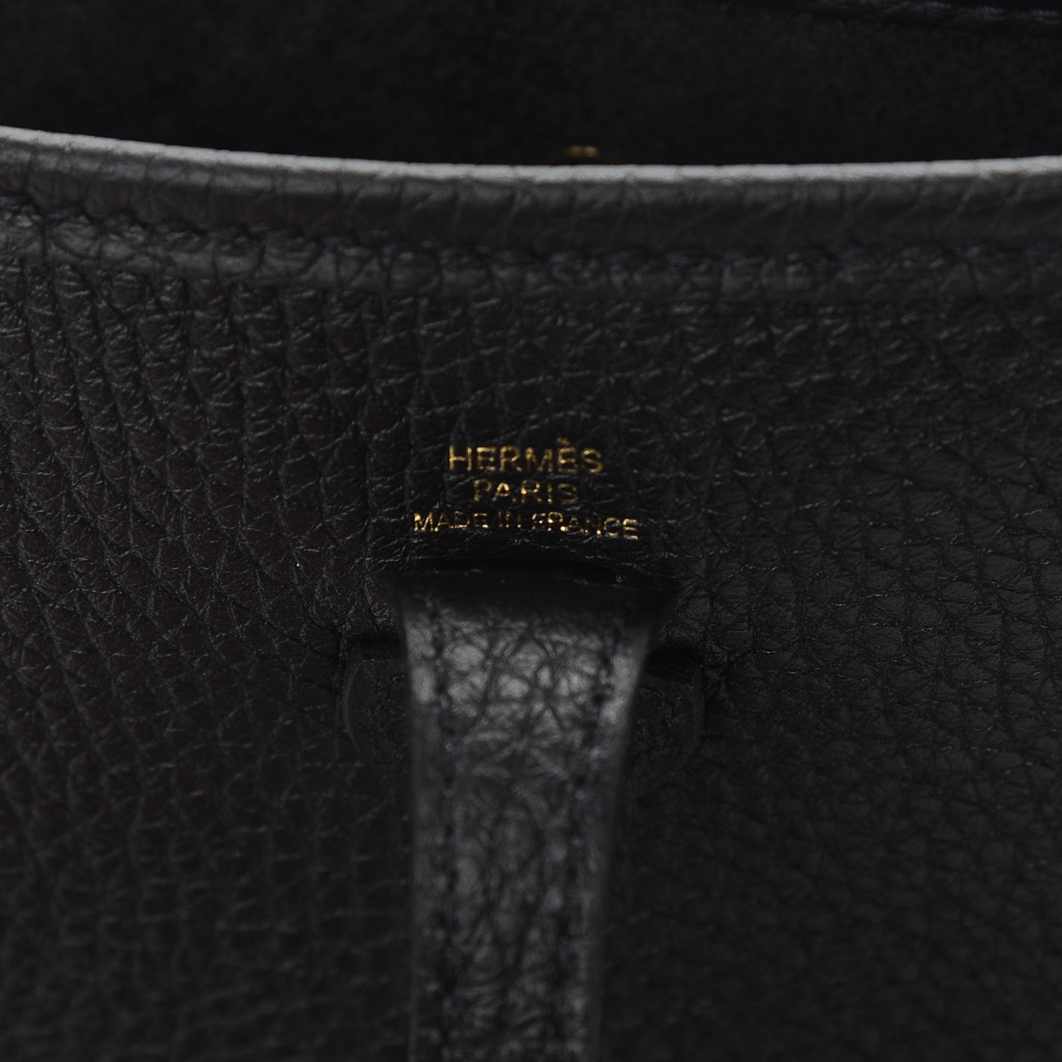 Hermes Taurillon Clemence Evelyne TPM Black 6 of 9