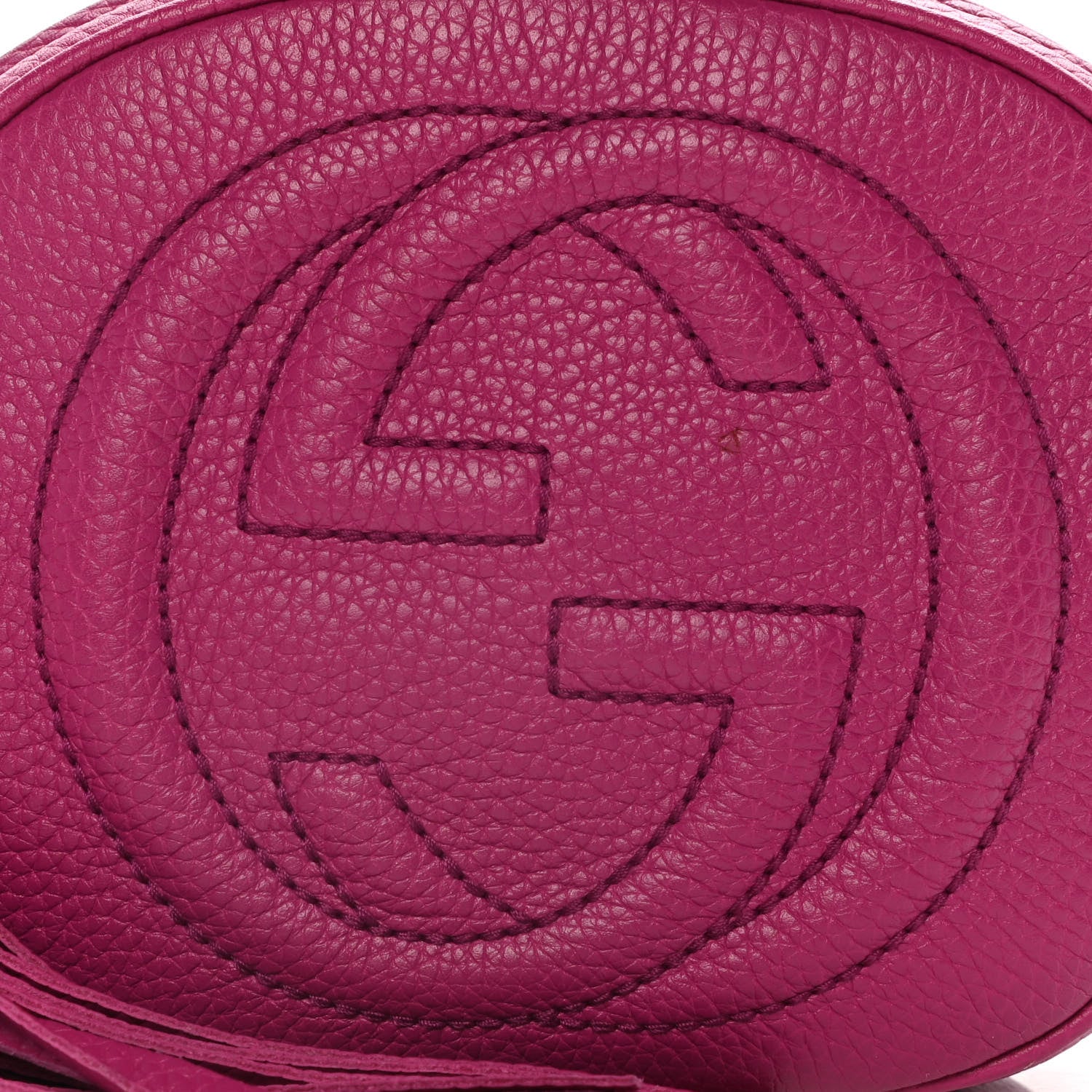 Gucci Cellarius Calfskin Mini Soho Chain Bag Bright Bouganville 8 of 11