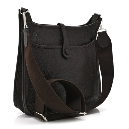 Hermes Taurillon Clemence Evelyne III PM Ebene 3 of 10