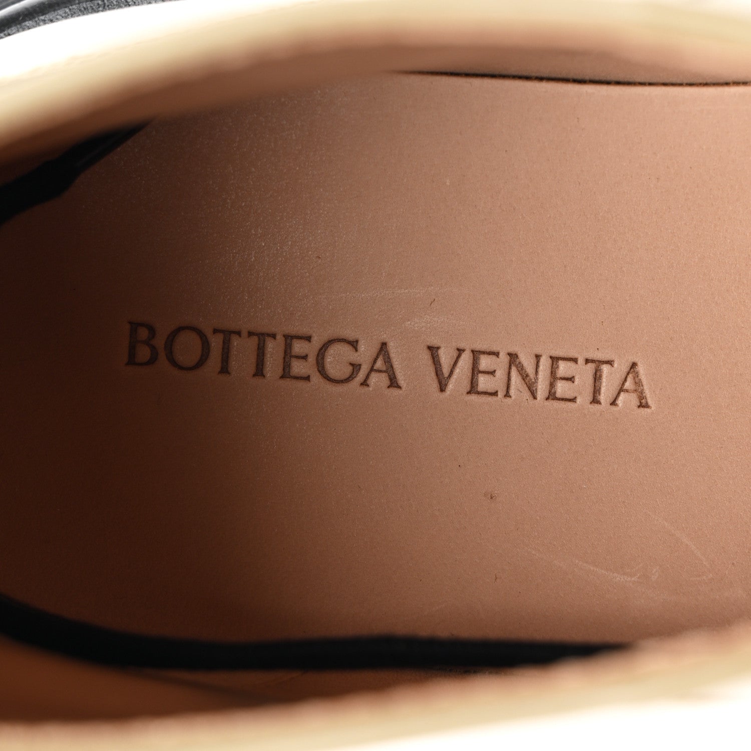 Bottega Veneta Calfskin Bounce Lace Up Ankle Boots 41 All Spice Black 7 of 8