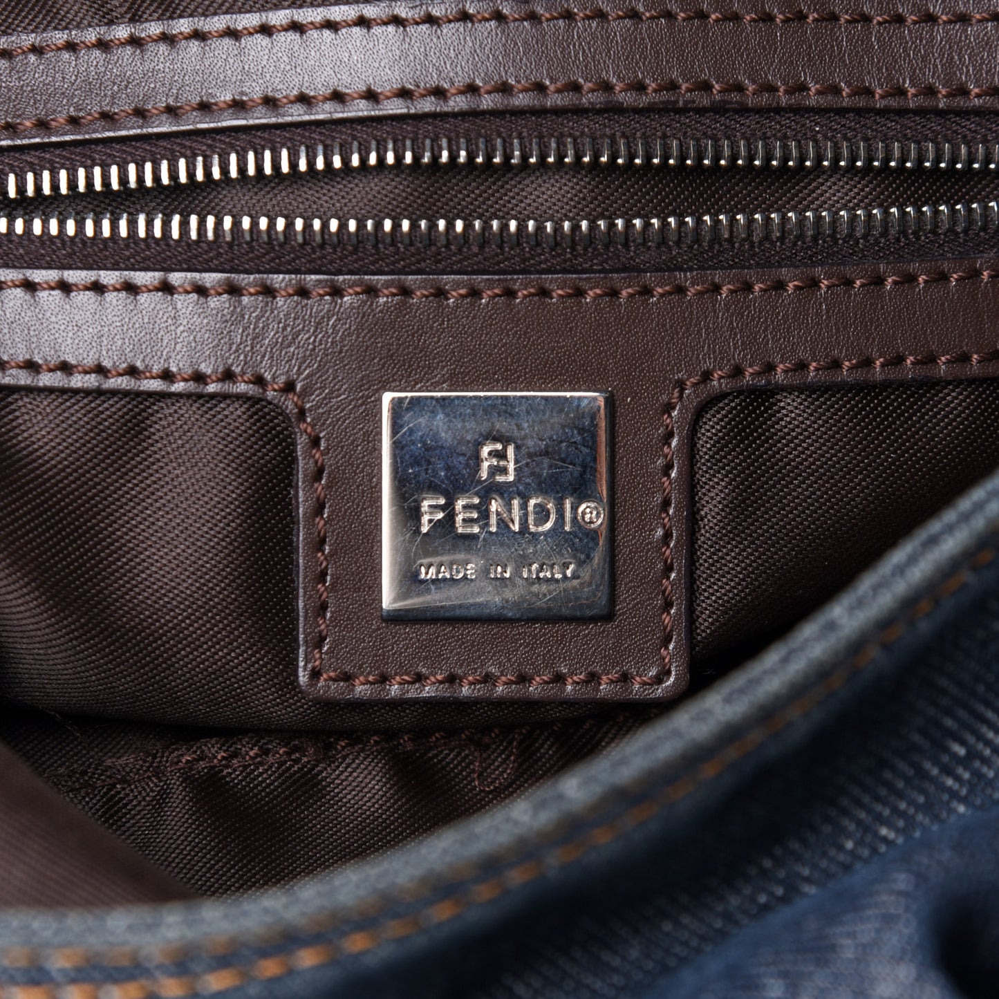 Denim Mama Baguette Blue