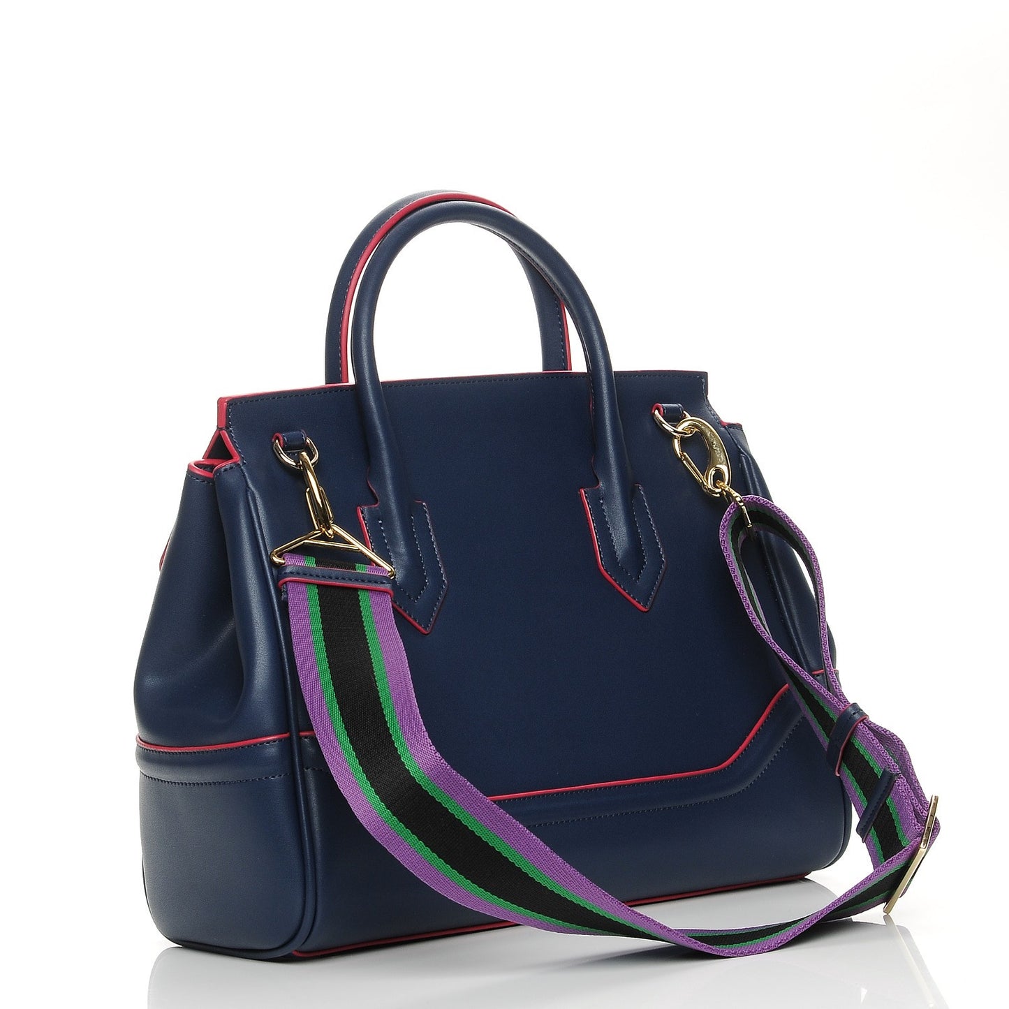 Calfskin Large Palazzo Empire Bag Deep Navy