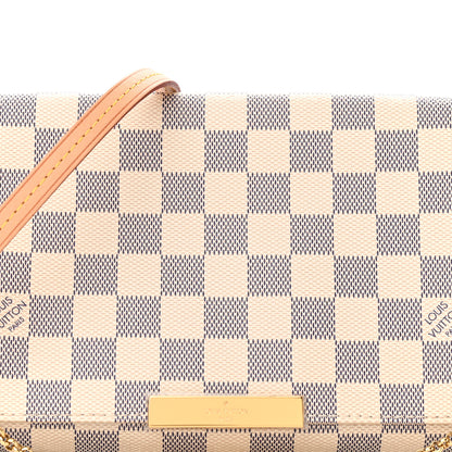 Louis Vuitton Damier Azur Favorite MM 8 of 10