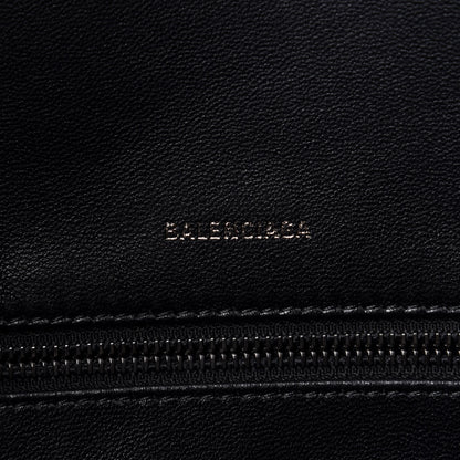 Balenciaga Shiny Calfskin Hobo Tote Black 6 of 12