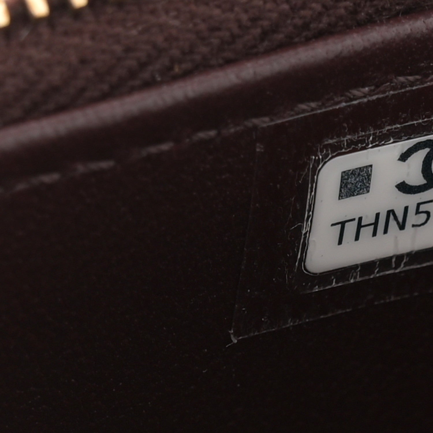 Chanel Lambskin Quilted Small Top Handle Vanity Case With Chain Dark Brown 6 of 9