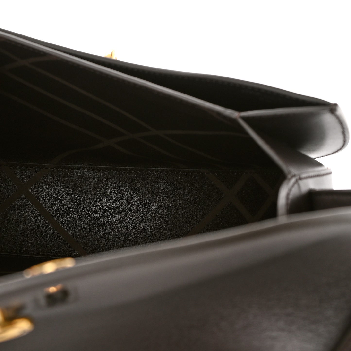 Calfskin Rocking Horse Crossbody Brown