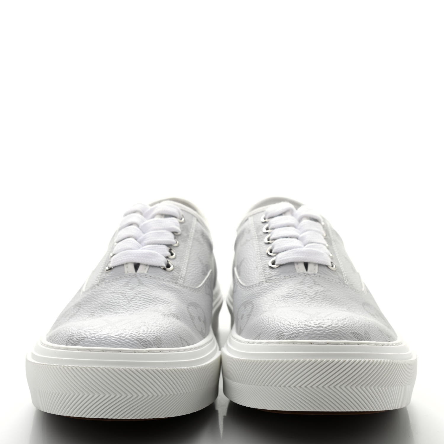 Louis Vuitton Monogram Trocadero Sneakers 5.5 White 2 of 9