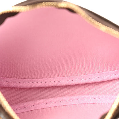 Louis Vuitton Monogram 2021 Christmas Animation Japanese Garden Mini Pochette Accessories Wisteria Pink 5 of 5