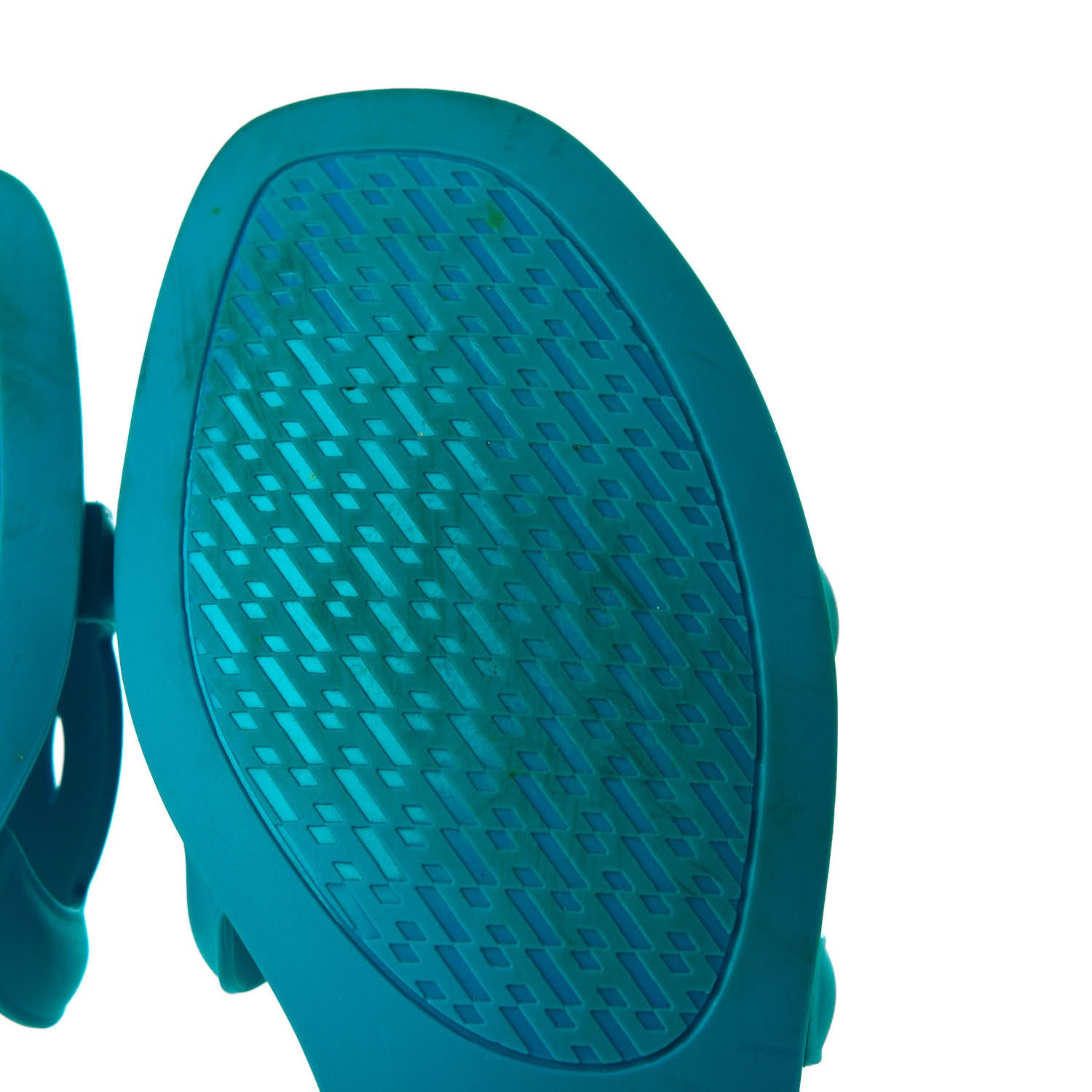 Hermes Rubber Aloha Sandals 39 Bleu Vif 9 of 11