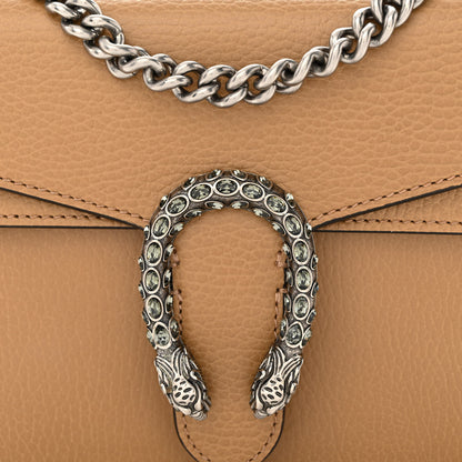 Gucci Dollar Calfskin Crystal Mini Dionysus Shoulder Bag Natural Tan Black Diamond 8 of 12