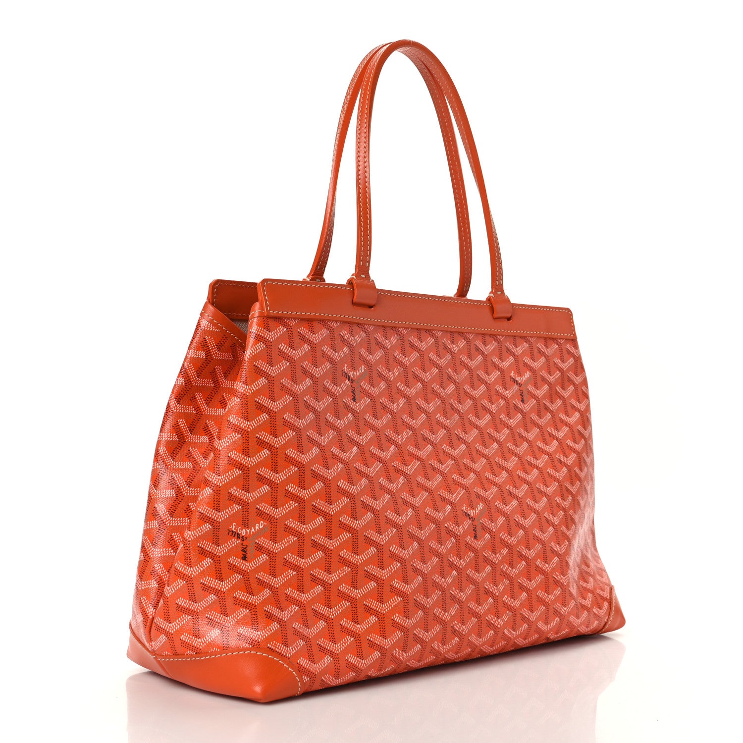 Goyard Goyardine Bellechasse PM Orange 3 of 8