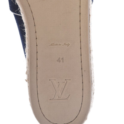 Louis Vuitton Canvas Postcard Espadrille Flats 41 6 of 13