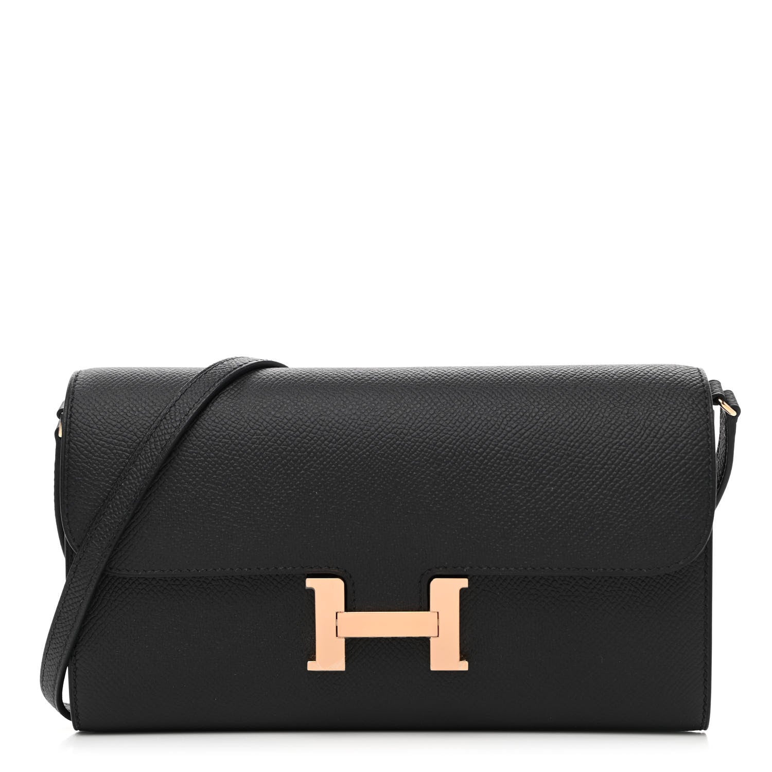 Hermes Epsom Constance Wallet To Go Black 1 of 12