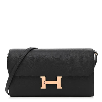 Hermes Epsom Constance Wallet To Go Black 1 of 12