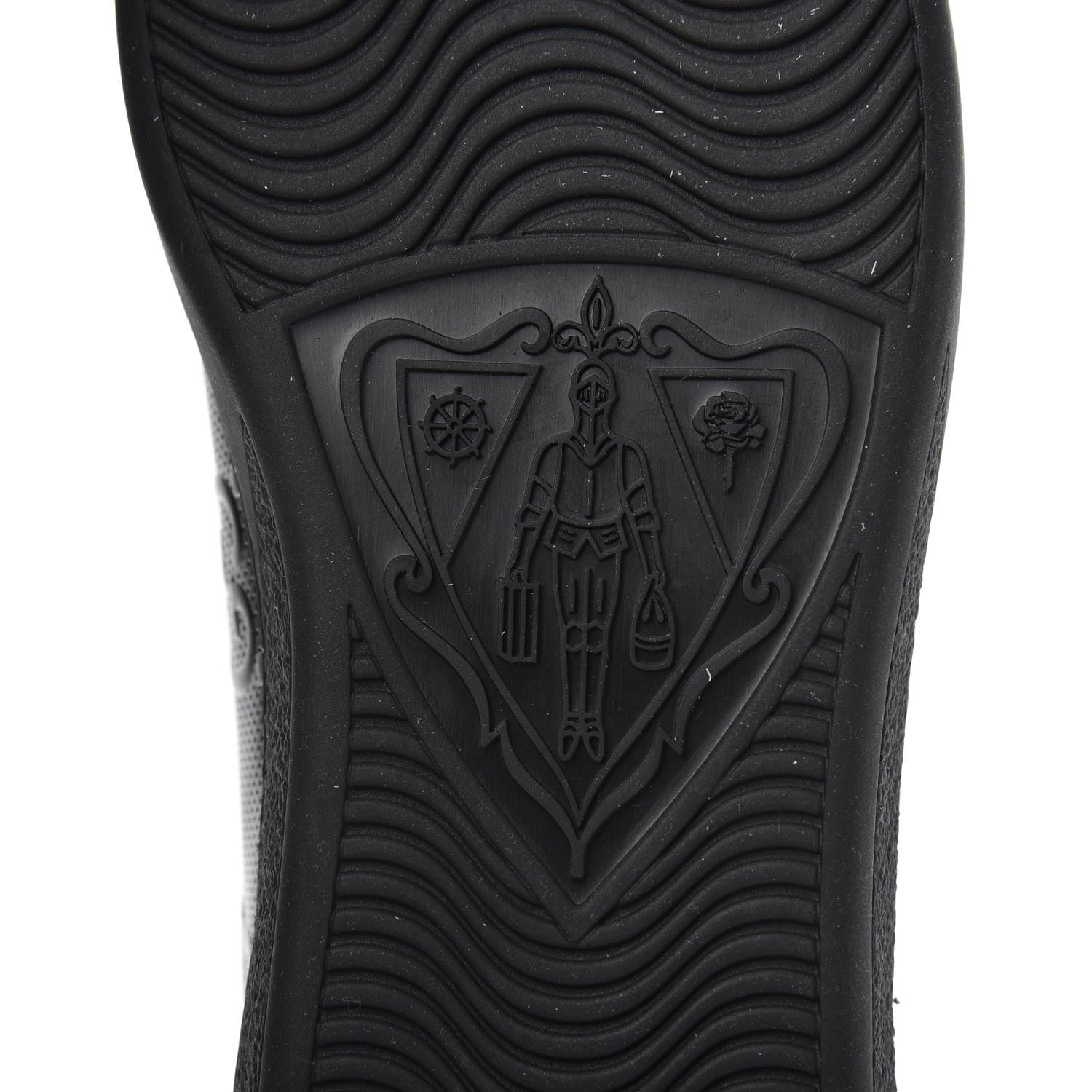 Gucci Calfskin GG Tennis Embossed Mens Ace Sneakers 6 Black 7 of 8