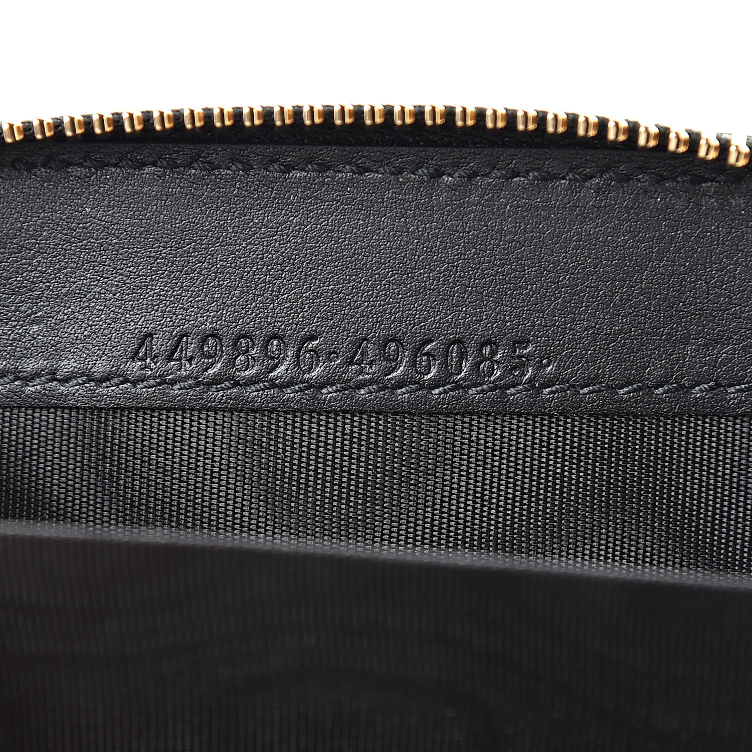 Gucci Microguccissima Zip Around Card Case Black 7 of 8