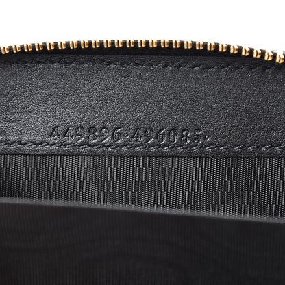Gucci Microguccissima Zip Around Card Case Black 7 of 8