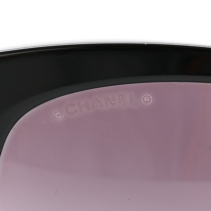 Chanel Acetate Charms Pearl Square Sunglasses 5477 Black 7 of 8