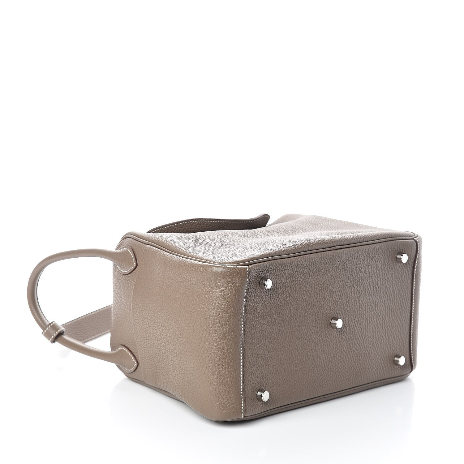 Hermes Taurillon Clemence Lindy 30 Etoupe 4 of 10