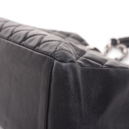 Chanel Caviar Quilted Grand Shopping Tote GST Black 10 of 13