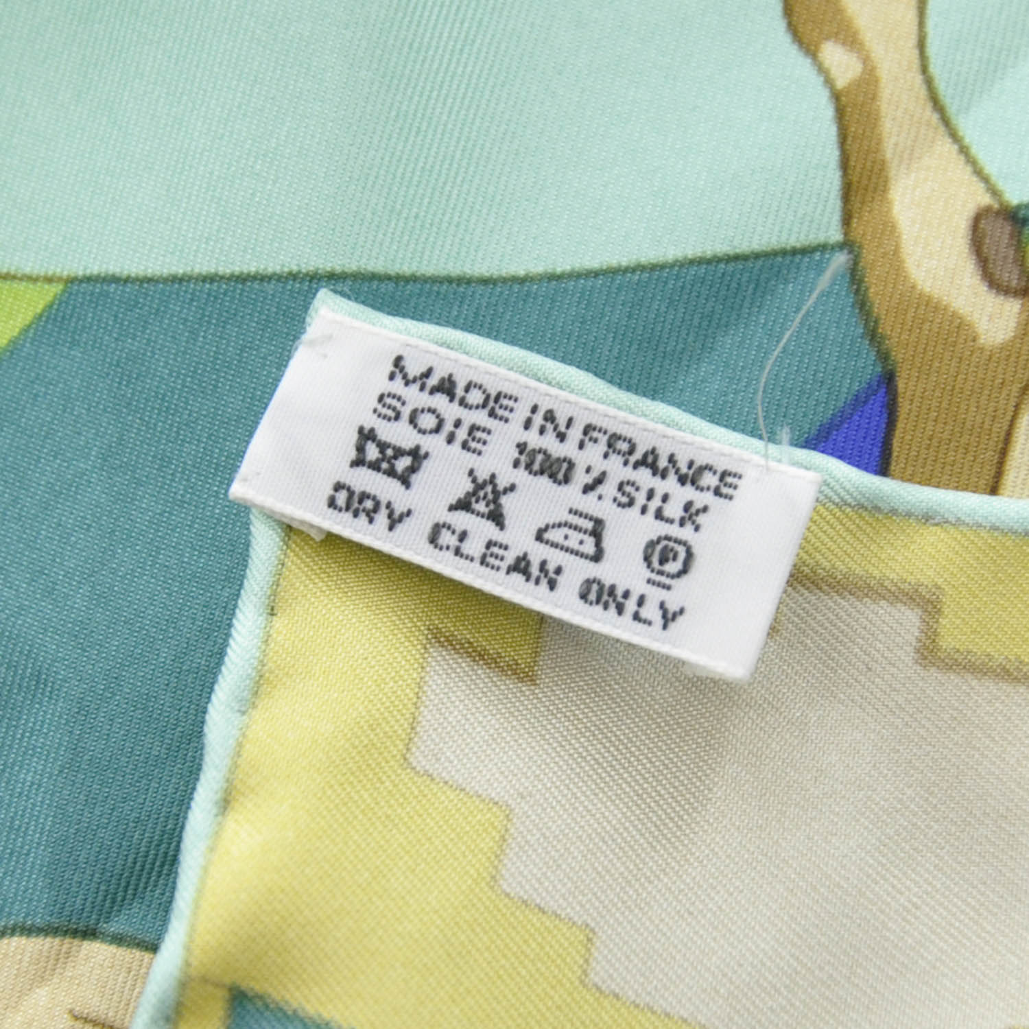 Hermes Silk Les Poneys de Polo Scarf 90 5 of 5