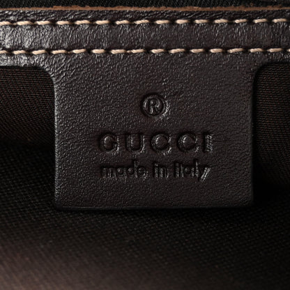 Gucci GG Supreme Monogram Belt Bag Dark Brown 6 of 13