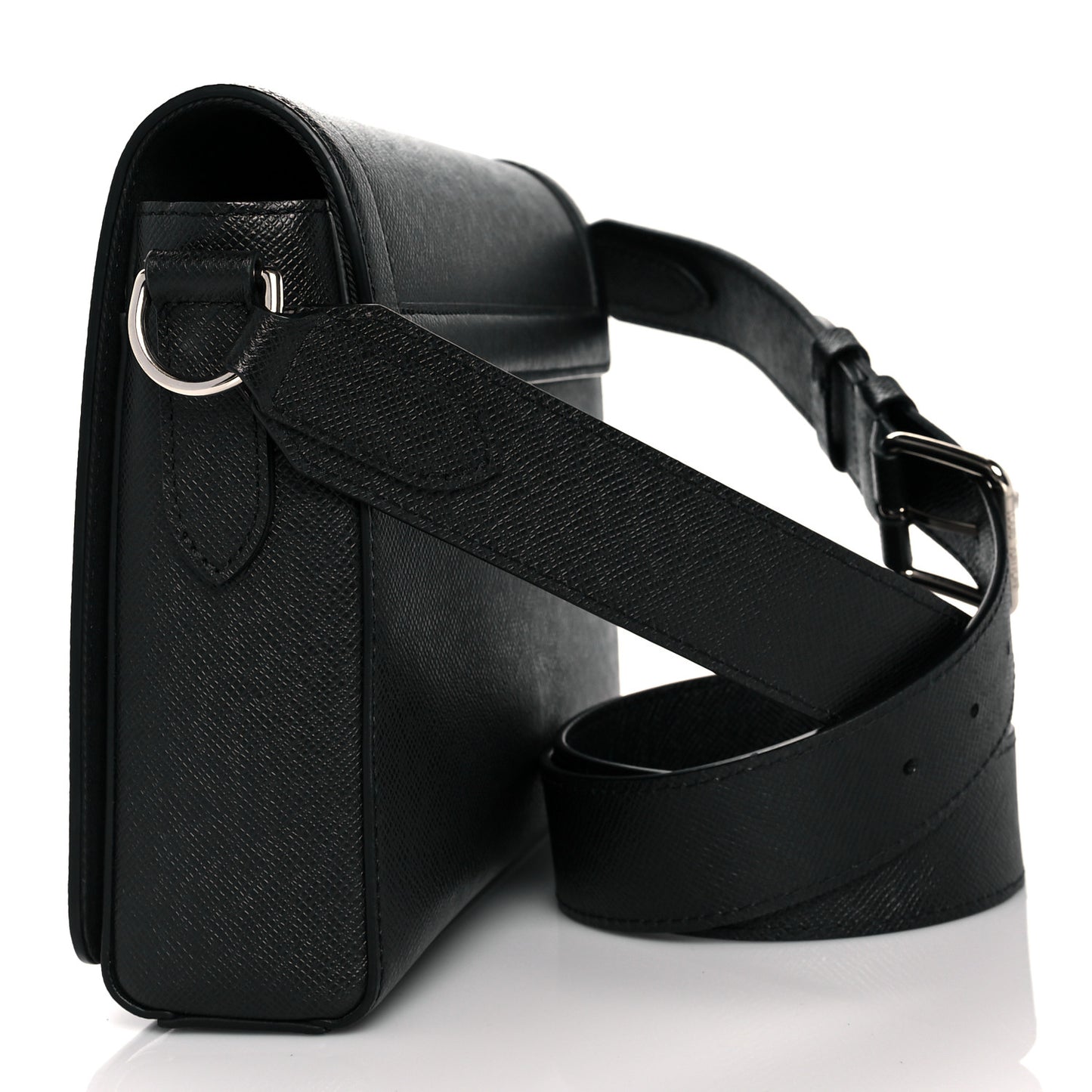 Taiga New Flap Messenger Black
