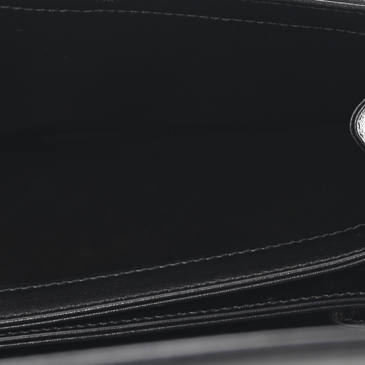 Christian Dior Calfskin Bee Clutch Black 5 of 7