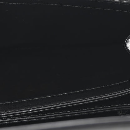 Christian Dior Calfskin Bee Clutch Black 5 of 7