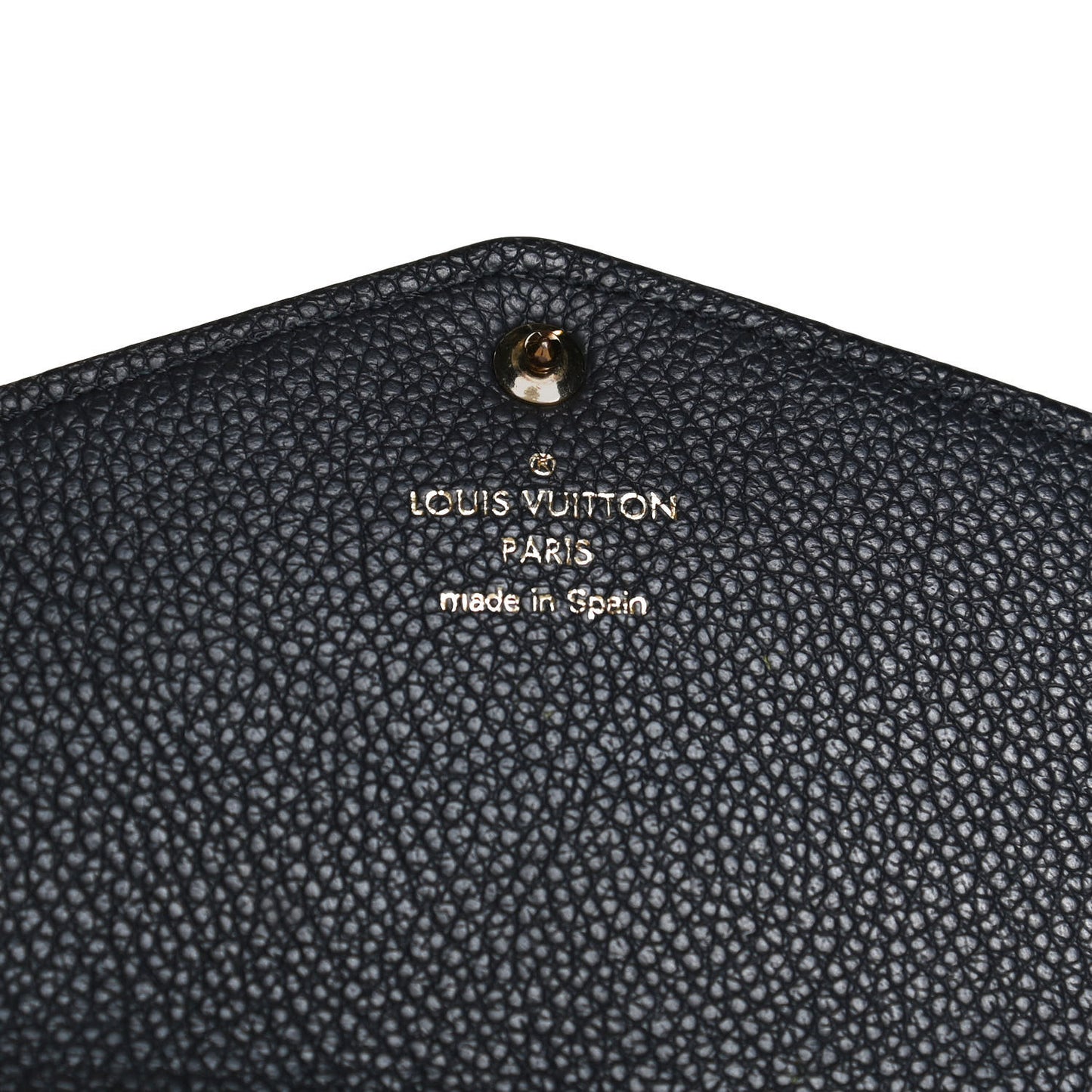Empreinte Sarah Wallet NM Marine Rouge